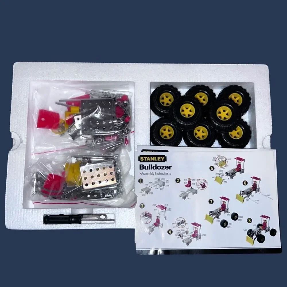 NEW Stanley construction twin pack set - construct and play - 334 piece set